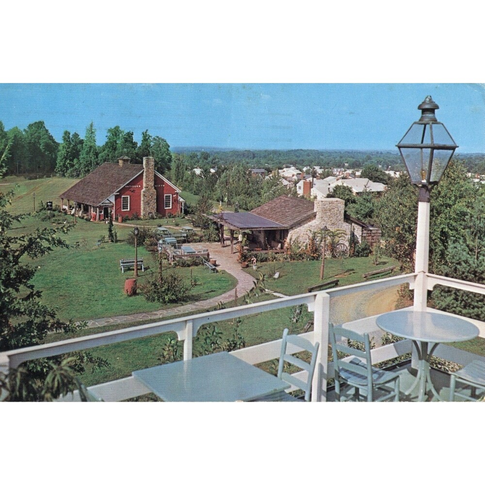 MCLean Virginia Postcard Evans Farm Inn Side View 1960s